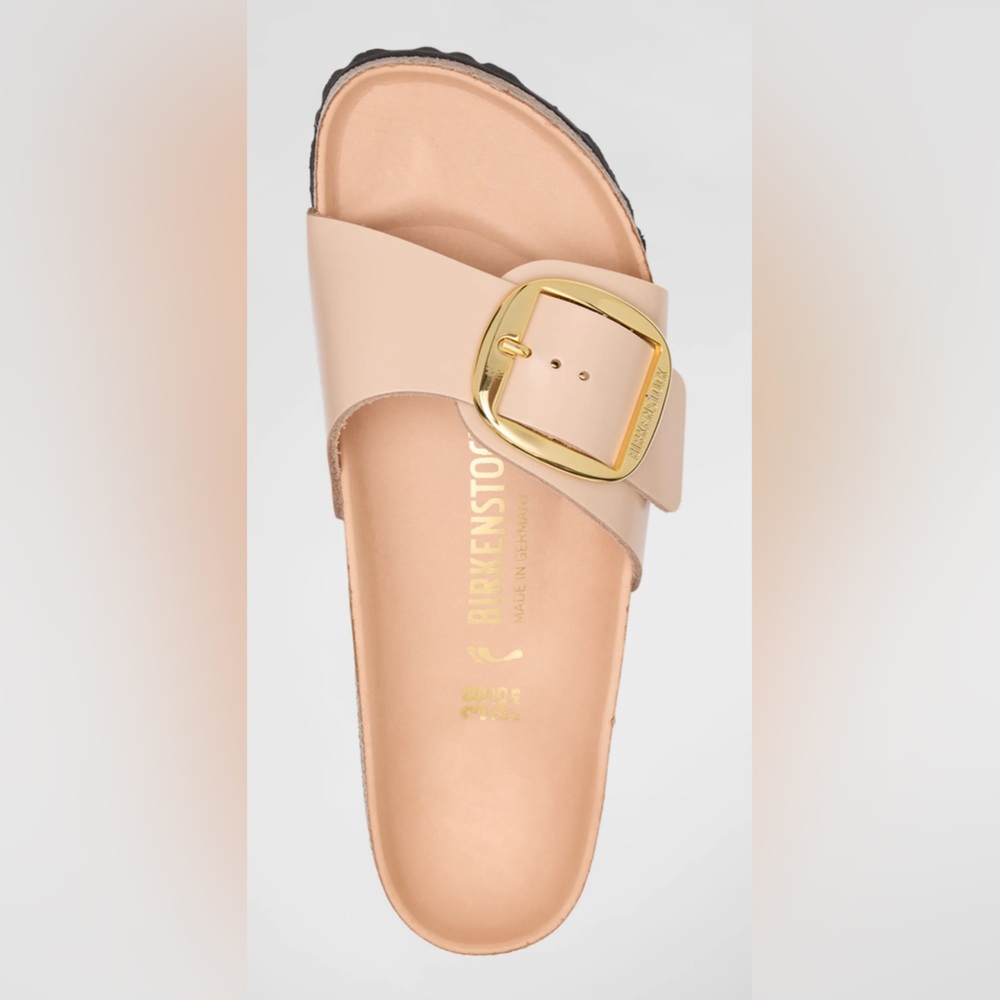 NEW Madrid leather buckle easy sandals